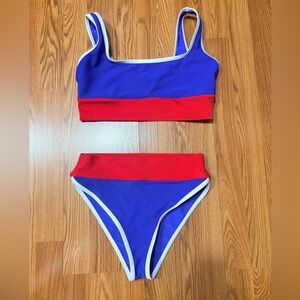 LainSnow Kiawah Top & Bottom - America 2.0 Bikini Set
